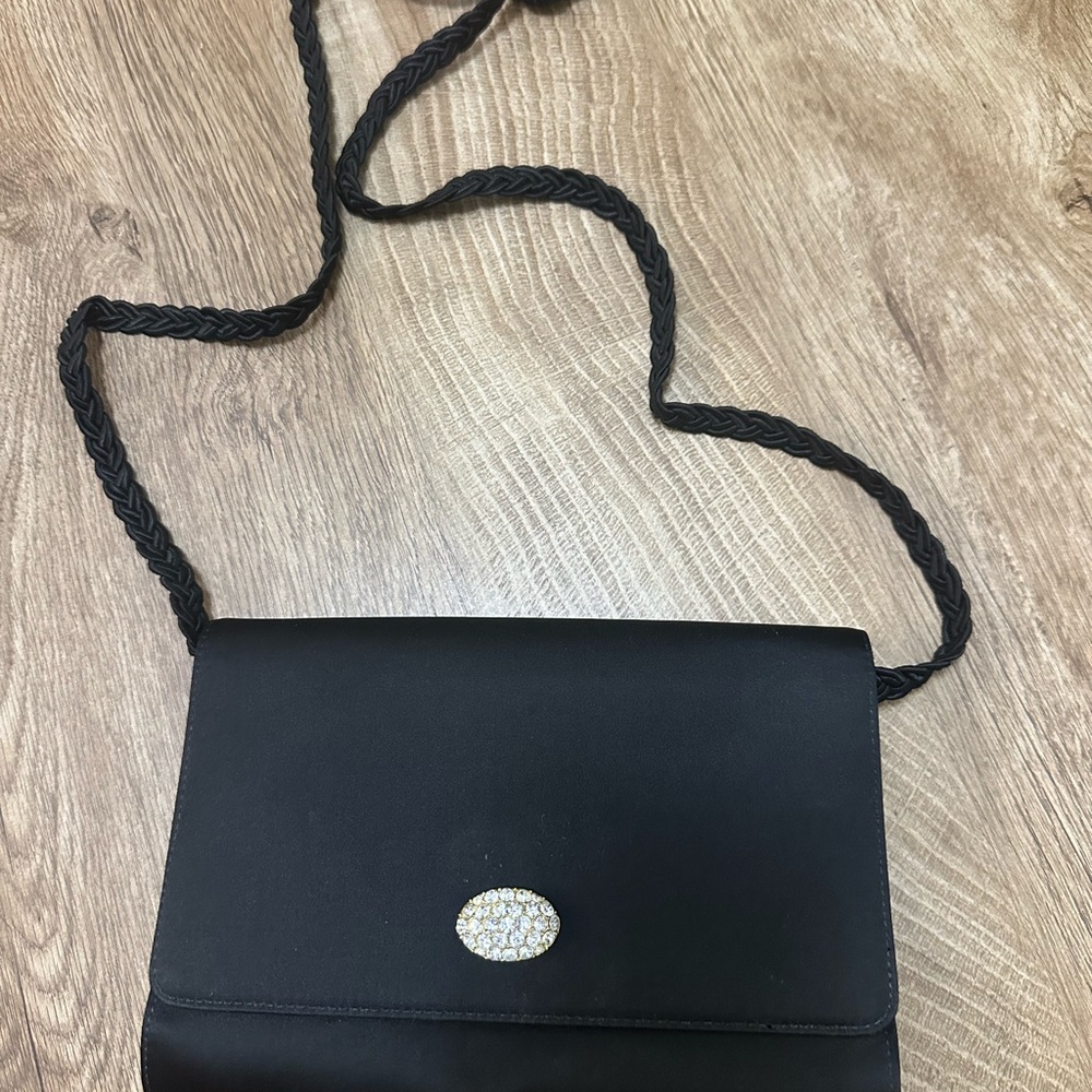 Elegant vintage Givenchy paris Black Crossbody Bag
